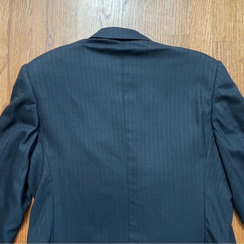 Armani Collezioni double breasted pinstripe wool sports coat blazer size 42 R - Picture 9 of 16